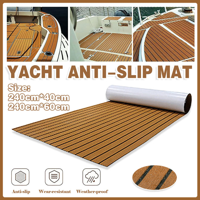 Protective Floor Mats Non Slip Outdoor Decking Mat for RV Caravan Yacht Surface