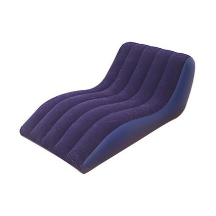 Outdoor Flocking Inflatable Sofa Thickened Portable for Travel Patio Daily Use