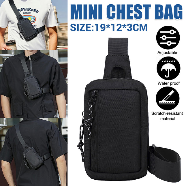 Mini Chest Bag Crossbody Bag Oxford Fabric Material Daily Casual Shopping Travel