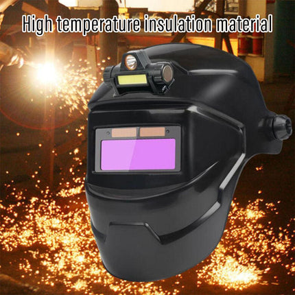 Automatic Welding Mask Light Changing Headgear Welder Protective Welding Cap