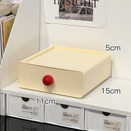 3pcs Premium Desktop Organizer Drawer Set Efficient Office and Home Storage
