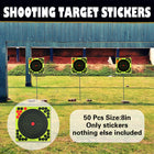 Shooting Target Sticker Set  Green Aiming Decal for Practice Training