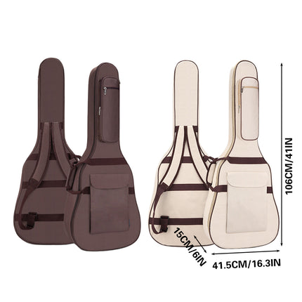 Waterproof Guitar Bag Musical for Guitars Protection Home Travel Gig Practice