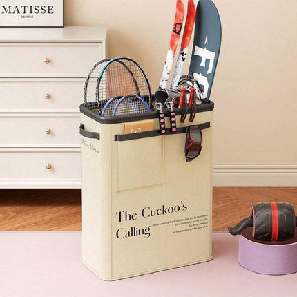 Yoga Mat Storage Box Home Sports Equipment Organiser Basket for Yoga Accessories