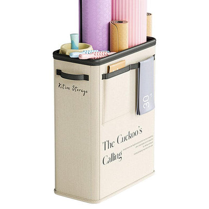 Yoga Mat Storage Box Home Sports Equipment Organiser Basket for Yoga Accessories