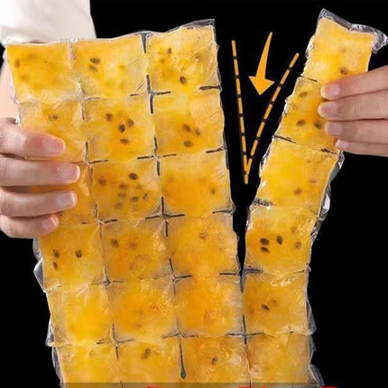 Disposable Ice Pack Bag 100PCS Water Injection Ice Cube Mold Tear Ice Grid