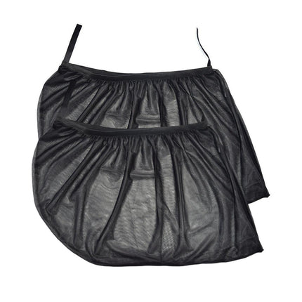 2pcs Car Window Screen Mesh Universal Anti Mosquito Sunshade Curtain Protector