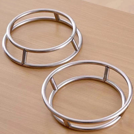 Thickened Stainless Steel Heat Resistant Pot Stand Kitchen Trivet Rack