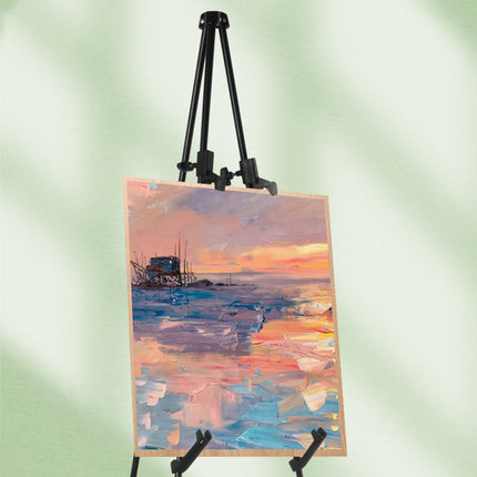 Adjustable Folding Easel Cross-Border New Style Metal Tripod Easel High Stability