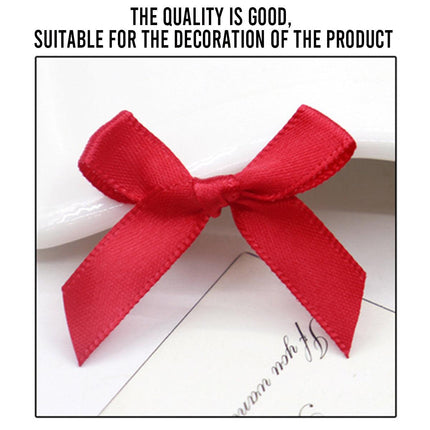 50pcs Ribbon Bows Costume Accessories Decorative Craft Supplies Gift Wrapping