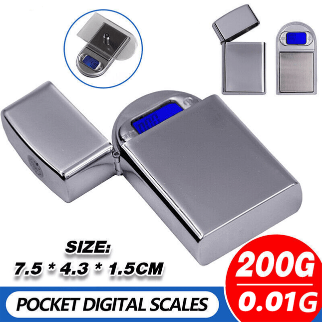 Mini Pocket Scales High Precision Electronic Jewellery Digital Milligram - Aimall