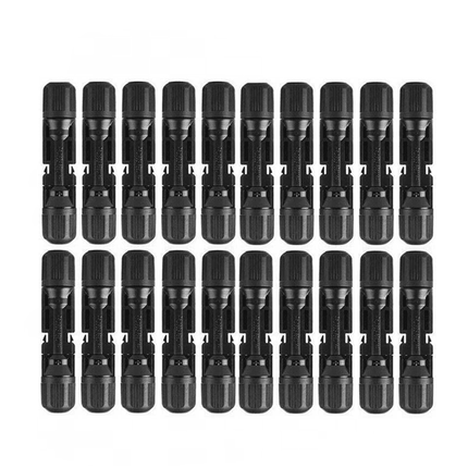 5-20 Pairs For Solar Panel Connectors Ip67 30A Line Plug Socket Male & Female Au - Aimall