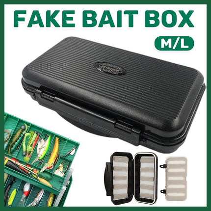Waterproof Multi Layer Artificial Bait Box Hanging Plate Fishing Tackle Storage
