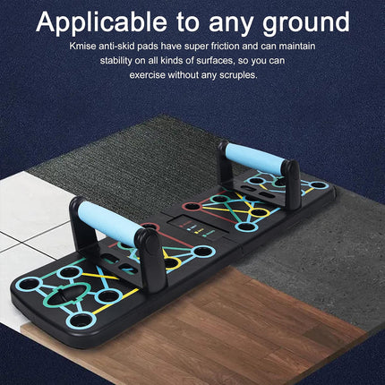 Push Up Board Home Multi Functional Fitness Folding Portable Gym Exercise Tool