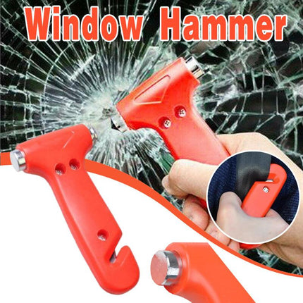 Emergency Safety Hammer Glass Breaker Tool Belt Car Bus Cutter 2 In 1 Window Au