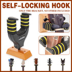 Guitar Stand Self Locking Hook Wall Mounted Hanger Guitar Hook Heavy Duty Holder