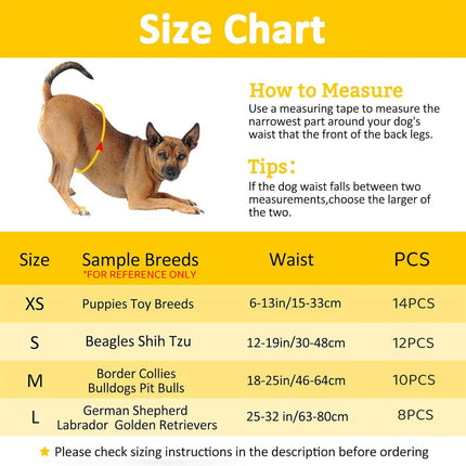 Male Dog Diapers Physiological Pants for Dogs Leakproof Diaper Pants Male Pets