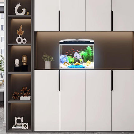 Intelligent Desktop Fish Tank Small Aquarium for Living Room Household Use