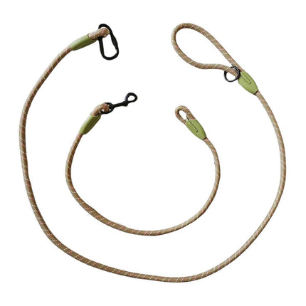 Adjustable Diagonal Dog Walking Leash Hands Free Crossbody Pet Lead Dogs