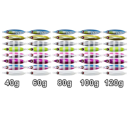 Fishing Lure Bait Set 8pcs Conical Boat Tackle Artificial Hard Bait Accessories