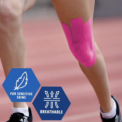 Elastic Sports Muscle Tape Waterproof Kinesiology Support Roll for Training Gym