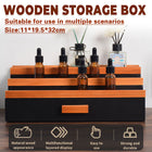 Wooden Storage Box Drawer Shelf Organizer Wooden Chest Home Decor Storage