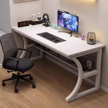 Desktop Computer Desk For Home Office Study Sturdy Easy-Assemble Spacious