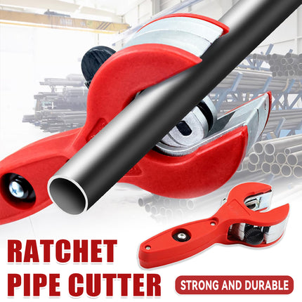 Ratchet Pipe Cutter Quick Pipe Cutting Tool for Metal Pipes Plumbing Repair