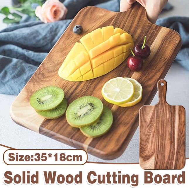 Wooden Cutting Board Solid Wood Chopping Board Pizza Steak Kitchen Serving Tray