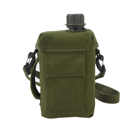 2 Litre Patrol Canteen with Cover and Strap Waterproof Outdoor Water Bottle