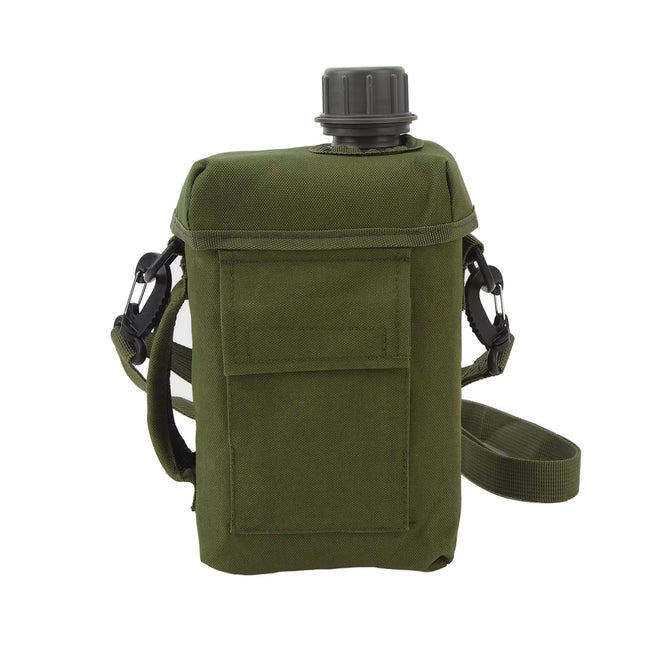 2 Litre Patrol Canteen with Cover and Strap Waterproof Outdoor Water Bottle