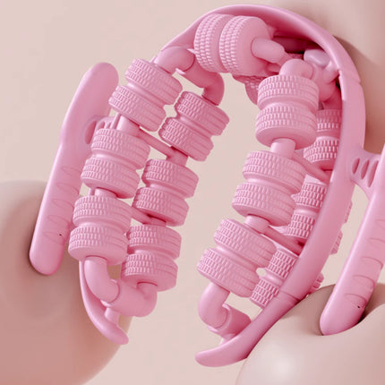 Yoga Wheel Muscle Massage Roller Stretching Fitness Exercise Training Equipment