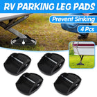RV Support Brackets 4pcs Universal Stabiliser Pads Anti Sinking Feet For Trailer