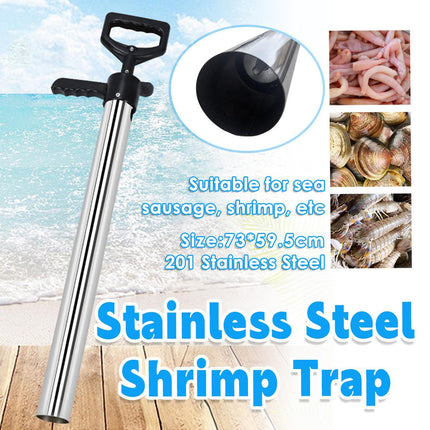 Heavy Duty Stainless Steel Sand Bait Pump Tool for Clam Worm Shrimp Digging