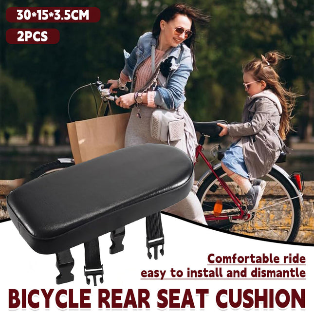2pcs Mountain Bike Seat Plate Bicycle Back Seat Cushion Rear Shelf Saddle