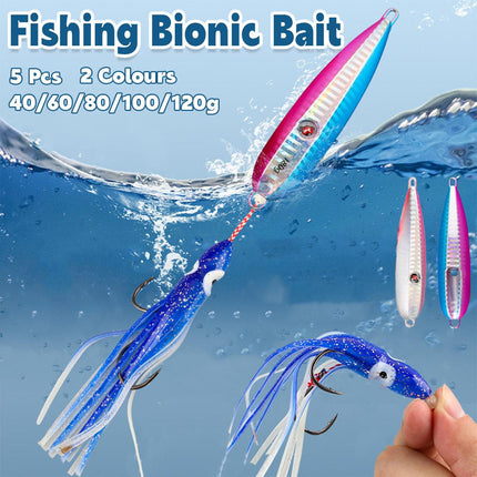 Bionic Fishing Lure Artificial Hard Bait 40-120g Multi-Joint Swimbait Tackle