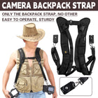 Professional Dual DSLR Camera Harness Adjustable Shoulder Sling Strap Belt