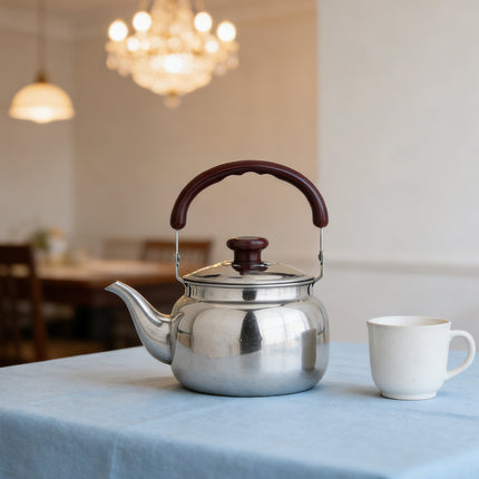 Stainless Steel Whistling Kettle Anti Scald Handle Gas Electric Stove 0.5L 1L 2L