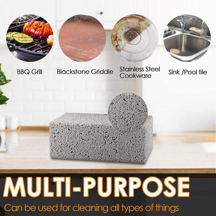 5pcs Teppanyaki Grill Cleaning Brush Set BBQ Cleaning Grill Net Scrubber Tool
