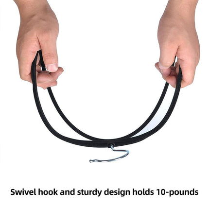 Garment Hangers Set 50PCS Flocking Style 45cm Black Non Slip Clothes Rack Closet