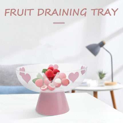 Fruit Snack Plate Dry Fruit Tray Decorative Serving Dish for Home and Table