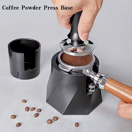 Coffee Tamper Holder ABS Stand Anti Slip Fit Espresso Machine Barista Tools