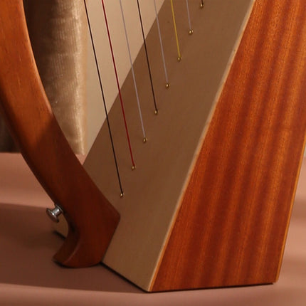 19 String Lyre Harp Professional Acoustic for Beginners Home Music Practice