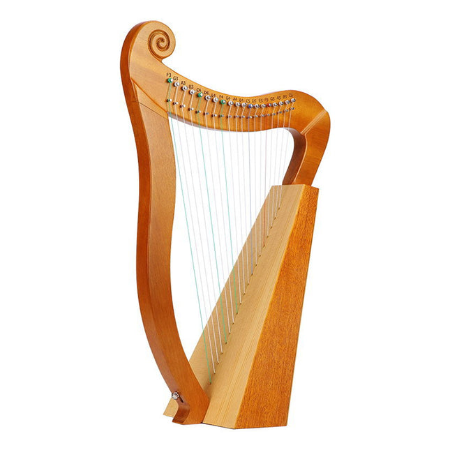 19 String Lyre Harp Professional Acoustic for Beginners Home Music Practice
