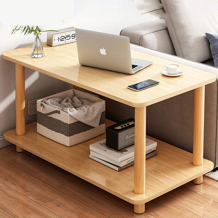 Coffee Table Bedside Nightstand Mini Side Table Home Storage Shelf Furniture