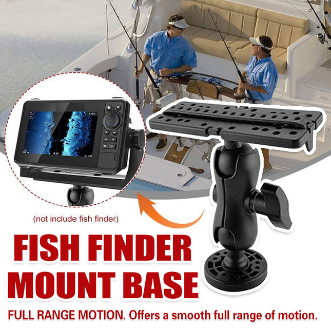 Kayak Fish Finder Mount Base Holder Navigation Bracket Boat Accessory For Marine