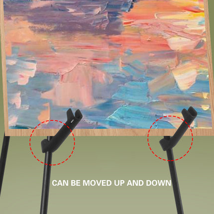 Adjustable Folding Easel Cross-Border New Style Metal Tripod Easel High Stability