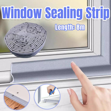 Door Window Sealing Strip Gap Air Leakage Prevention Warmth Insulation Strip