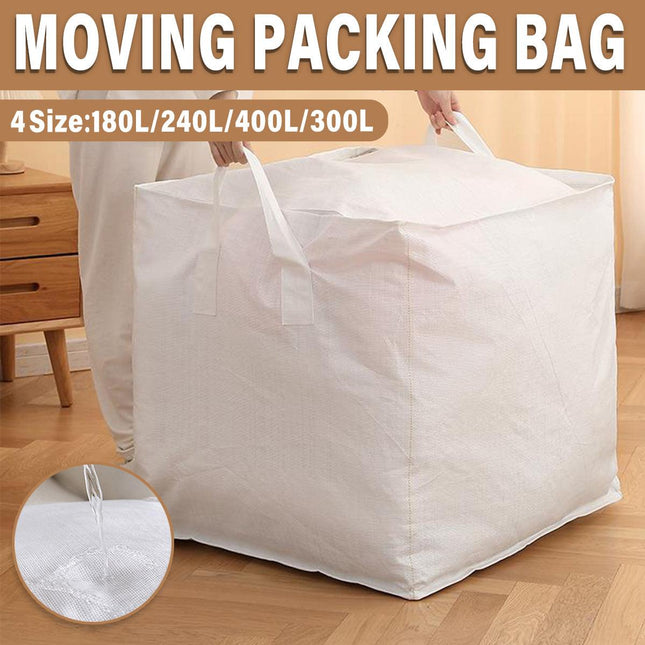 Large Capacity Moving Bag Packing Quilt Storage Luggage Clothing Organizer Tote