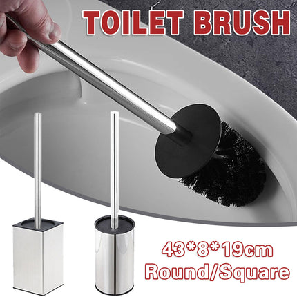 Toilet Brush Set Bathroom Cleaning Tool Durable Household Toilet Scrub Brush